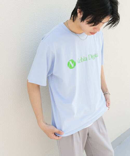 SENSE OF PLACE by URBAN RESEARCH（センスオブプレイスバイアーバンリサーチ）の「company logo short-sleeve t-shirts B（Tシャツ/カットソー・メンズ・ブラック/ライトブルー/ホワイト・LARGE/MEDIUM）」の3枚目の写真