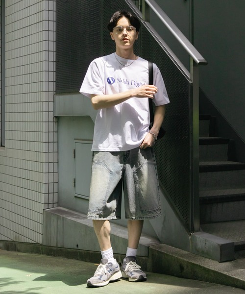 SENSE OF PLACE by URBAN RESEARCH（センスオブプレイスバイアーバンリサーチ）の「company logo short-sleeve t-shirts B（Tシャツ/カットソー・メンズ・ブラック/ライトブルー/ホワイト・LARGE/MEDIUM）」の14枚目の写真