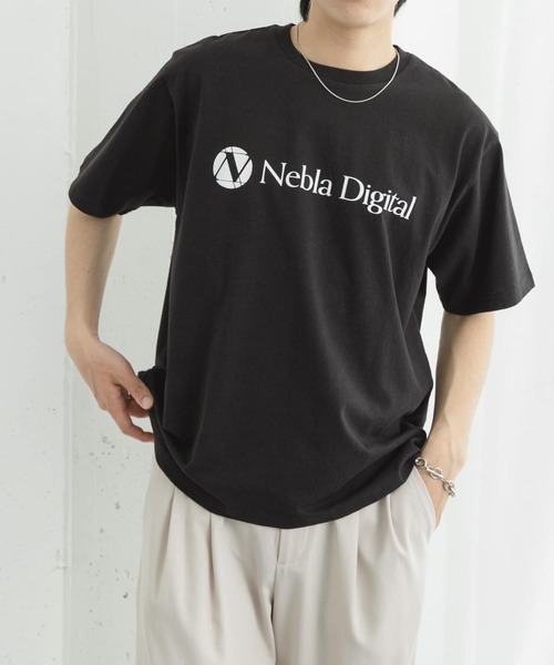 SENSE OF PLACE by URBAN RESEARCH（センスオブプレイスバイアーバンリサーチ）の「company logo short-sleeve t-shirts B（Tシャツ/カットソー・メンズ・ブラック/ライトブルー/ホワイト・LARGE/MEDIUM）」の17枚目の写真