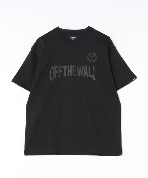 VANS(バンズ)の「VANSアパレル(WJ) ヴァンズ M Off the wall TEE ショートスリーブ 125R1011200 BLACK(Tシャツ/カットソー・メンズ・ブラック・LARGE/MEDIUM/SMALL/X-LARGE)」の1枚目の写真