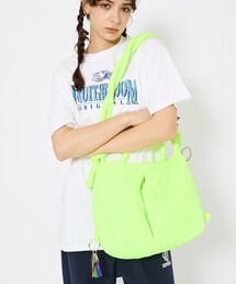 【cheek/チーク】puf kinchaku C25003 巾着2wayトート/巾着/2way/トートバッグ/撥水加工生地/ユニセックス