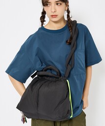 【cheek/チーク】puf kinchaku C25003　巾着２wayトート/巾着/2way/トートバッグ/撥水加工生地/ユニセックス