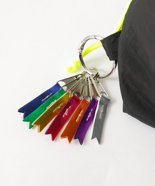 Cheek（チーク）の「【cheek/チーク】puf kinchaku C25003　巾着２wayトート/巾着/2way/トートバッグ/撥水加工生地/ユニセックス（ショルダーバッグ・メンズ・ブラック/グレー/ライム/パープル/カーキ・フリー）」の15枚目の写真