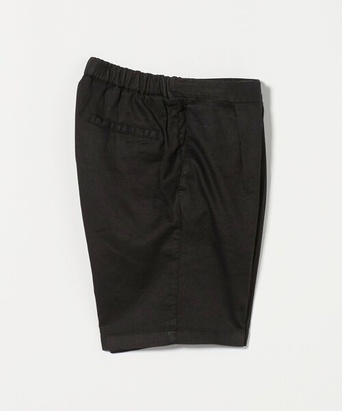 ☆ユナイデットアローズ ホワイト ハーフパンツ/ショーツ 短パン/メンズ/S DEVORE＞ ハーフギャザー ショーツ（その他パンツ）｜UNITED