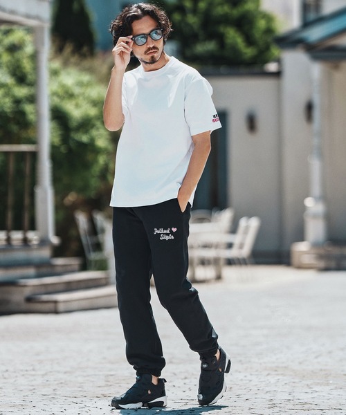 felkod(フィルコッド)の「mt9818- Double Embroidery Tee Tシャツ(Tシャツ/カットソー・メンズ・ブラック/ホワイト/ネイビー・S/M/L/XL)」の8枚目の写真