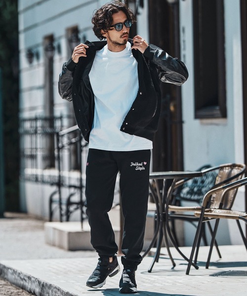 felkod(フィルコッド)の「mt9818- Double Embroidery Tee Tシャツ(Tシャツ/カットソー・メンズ・ブラック/ホワイト/ネイビー・S/M/L/XL)」の9枚目の写真