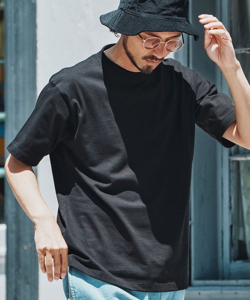 felkod(フィルコッド)の「mt9818- Double Embroidery Tee Tシャツ(Tシャツ/カットソー・メンズ・ブラック/ホワイト/ネイビー・S/M/L/XL)」の17枚目の写真
