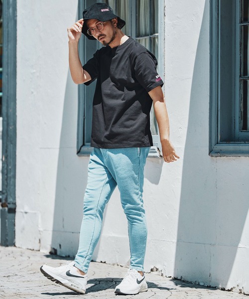 felkod(フィルコッド)の「mt9818- Double Embroidery Tee Tシャツ(Tシャツ/カットソー・メンズ・ブラック/ホワイト/ネイビー・S/M/L/XL)」の21枚目の写真