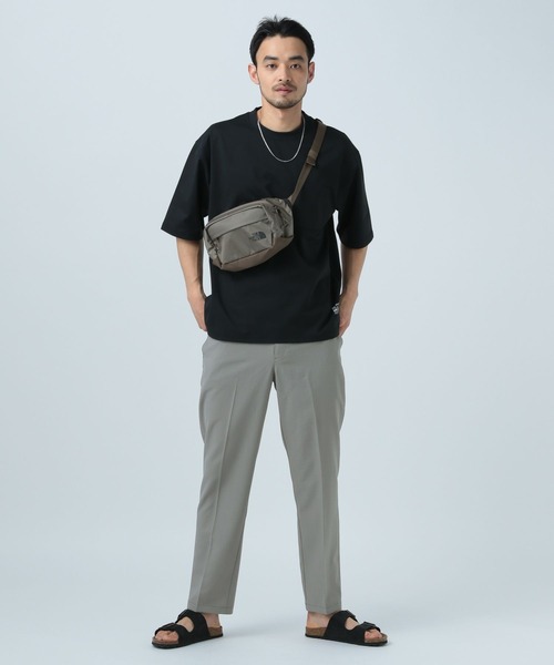 BAYFLOW（ベイフロー）の「【速乾・イージーケア・軽量】ドライタッチスリムトラウザー（スラックス・メンズ・グレー/ネイビー・MEDIUM/LARGE）」の4枚目の写真