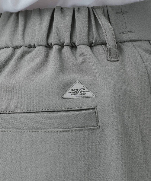 BAYFLOW（ベイフロー）の「【速乾・イージーケア・軽量】ドライタッチスリムトラウザー（スラックス・メンズ・グレー/ネイビー・MEDIUM/LARGE）」の17枚目の写真