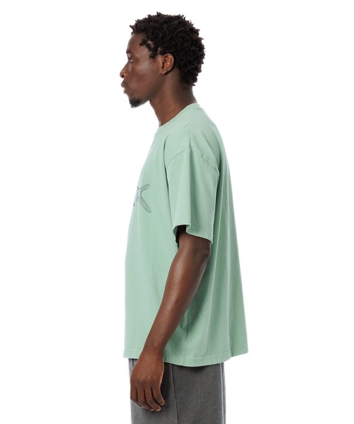 Sandinista（サンディニスタ）の「American Cotton "Flying Fish" Tee / アメリカンコットン後染め”飛魚”Tシャツ（Tシャツ/カットソー・メンズ・ブラック系その他/ブルー/ホワイト/グリーン系その他・SMALL/MEDIUM/LARGE）」の7枚目の写真
