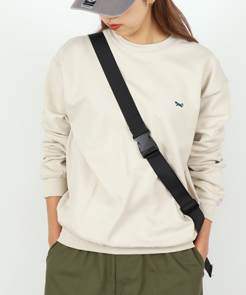 PENNEYS(ぺニーズ)の「PENNEYS/ペニーズ THE FOX CREW SWEAT クルーネック スウェット トレーナー(スウェット・メンズ・サンドベージュ/ダークグリーン/アッシュグレー/ブラック/チャコール/ホワイト/ネイビー/レッド/ワインレッド・M/XL/S/L)」の6枚目の写真