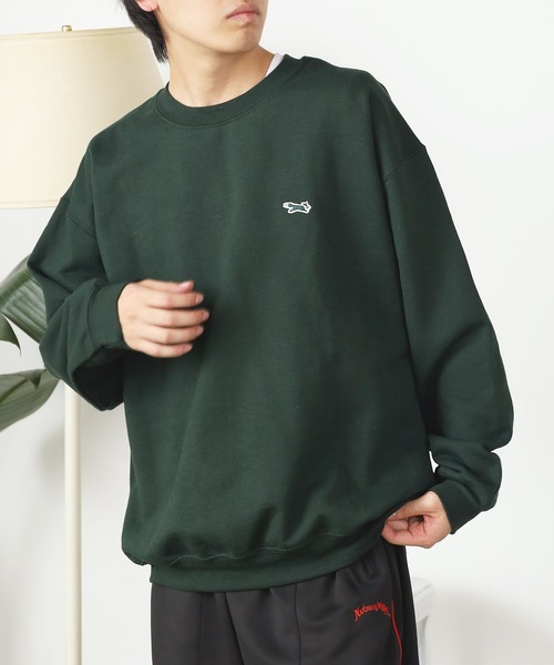 PENNEYS(ぺニーズ)の「PENNEYS/ペニーズ THE FOX CREW SWEAT クルーネック スウェット トレーナー(スウェット・メンズ・サンドベージュ/ダークグリーン/アッシュグレー/ブラック/チャコール/ホワイト/ネイビー/レッド/ワインレッド・M/XL/S/L)」の7枚目の写真