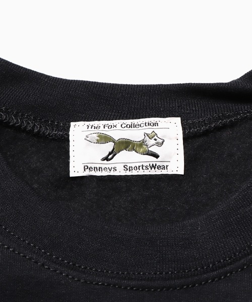 PENNEYS(ぺニーズ)の「PENNEYS/ペニーズ THE FOX CREW SWEAT クルーネック スウェット トレーナー(スウェット・メンズ・サンドベージュ/ダークグリーン/アッシュグレー/ブラック/チャコール/ホワイト/ネイビー/レッド/ワインレッド・M/XL/S/L)」の15枚目の写真