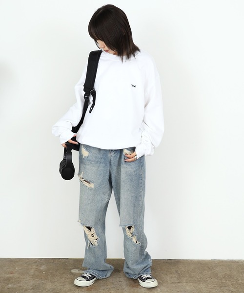 THE FOX CREW SWEAT 圓領大學T 衛衣