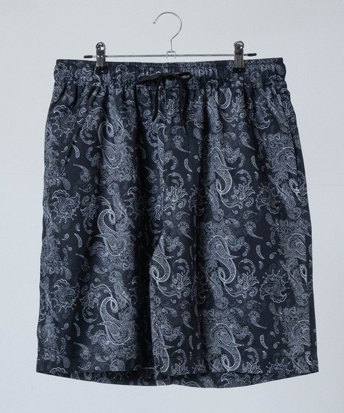 JOHN'S CLOSET（ジョンズクローゼット）の「【3】とろみジョーゼット マルチパターン 総柄プリント イージーショーツ 【セットアップ展開】（その他パンツ・メンズ・その他1/その他2/その他3/その他5/その他4/その他6・MEDIUM/LARGE/X-LARGE）」の2枚目の写真