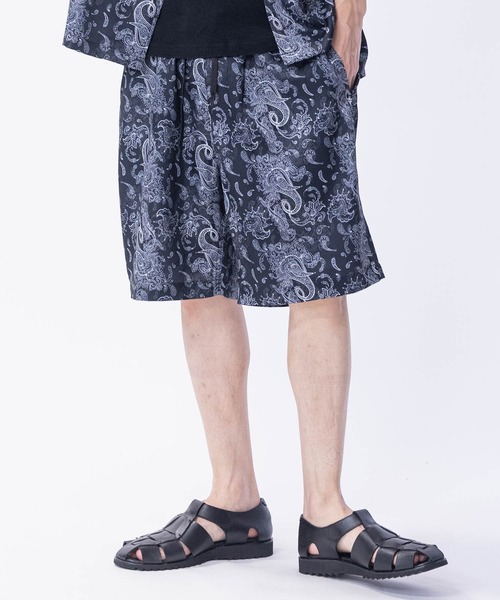 JOHN'S CLOSET（ジョンズクローゼット）の「【3】とろみジョーゼット マルチパターン 総柄プリント イージーショーツ 【セットアップ展開】（その他パンツ・メンズ・その他1/その他2/その他3/その他5/その他4/その他6・MEDIUM/LARGE/X-LARGE）」の15枚目の写真