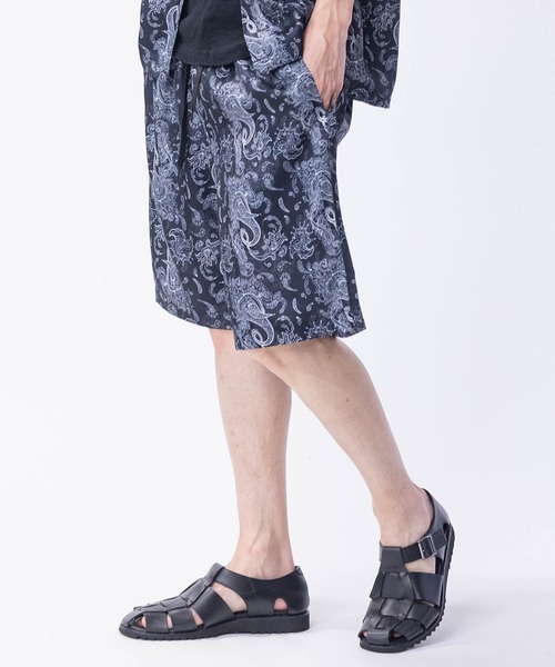 JOHN'S CLOSET（ジョンズクローゼット）の「【3】とろみジョーゼット マルチパターン 総柄プリント イージーショーツ 【セットアップ展開】（その他パンツ・メンズ・その他1/その他2/その他3/その他5/その他4/その他6・MEDIUM/LARGE/X-LARGE）」の17枚目の写真