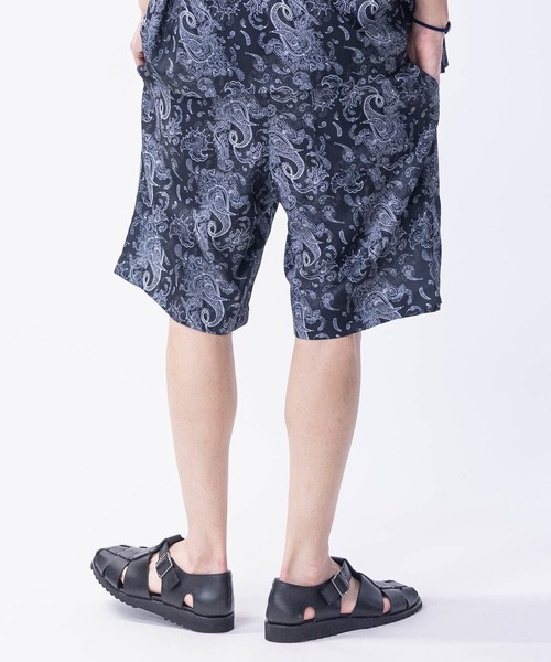 JOHN'S CLOSET（ジョンズクローゼット）の「【3】とろみジョーゼット マルチパターン 総柄プリント イージーショーツ 【セットアップ展開】（その他パンツ・メンズ・その他1/その他2/その他3/その他5/その他4/その他6・MEDIUM/LARGE/X-LARGE）」の18枚目の写真