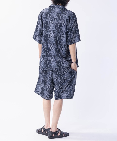 JOHN'S CLOSET（ジョンズクローゼット）の「【3】とろみジョーゼット マルチパターン 総柄プリント イージーショーツ 【セットアップ展開】（その他パンツ・メンズ・その他1/その他2/その他3/その他5/その他4/その他6・MEDIUM/LARGE/X-LARGE）」の21枚目の写真