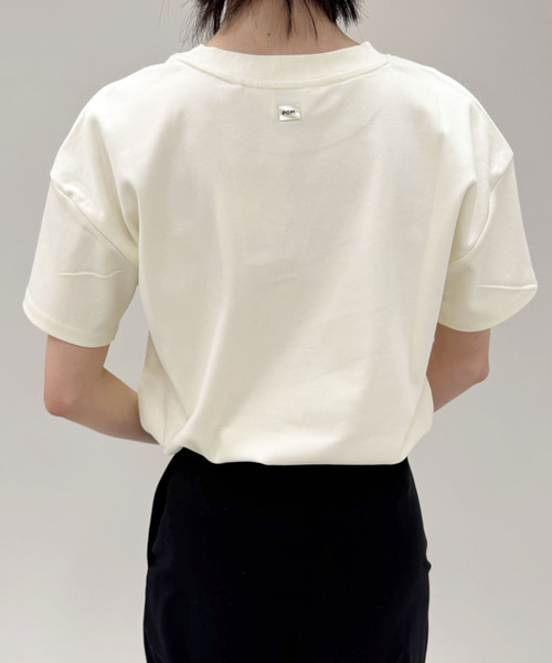 EDIT. FOR LULU(エディットフォールル)の「【POM AMSTERDAM/ポム アムステルダム】THE LOVER T-SHIRT(Tシャツ/カットソー・レディース・ホワイト・FREE)」の3枚目の写真