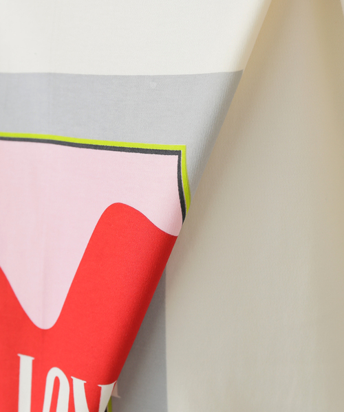 EDIT. FOR LULU(エディットフォールル)の「【POM AMSTERDAM/ポム アムステルダム】THE LOVER T-SHIRT(Tシャツ/カットソー・レディース・ホワイト・FREE)」の14枚目の写真