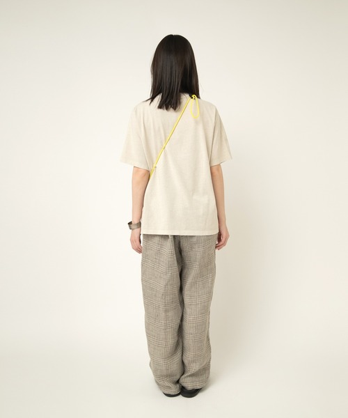 RNA-N（アールエヌエーエヌ）の「R4356 オールドリネンワイドスラックス（スラックス・レディース・ライトグリーン/ブラック/アッシュグレー/ネイビー・FREE）」の18枚目の写真