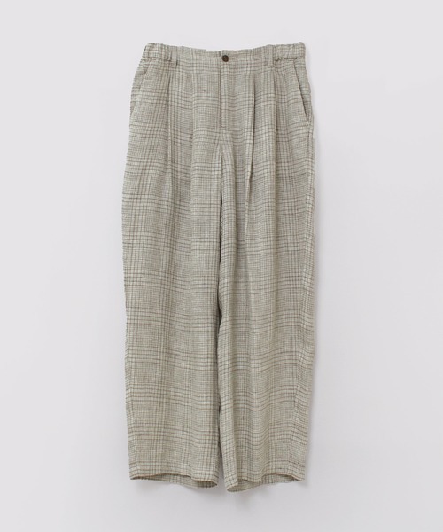 RNA-N（アールエヌエーエヌ）の「R4356 オールドリネンワイドスラックス（スラックス・レディース・ライトグリーン/ブラック/アッシュグレー/ネイビー・FREE）」の21枚目の写真