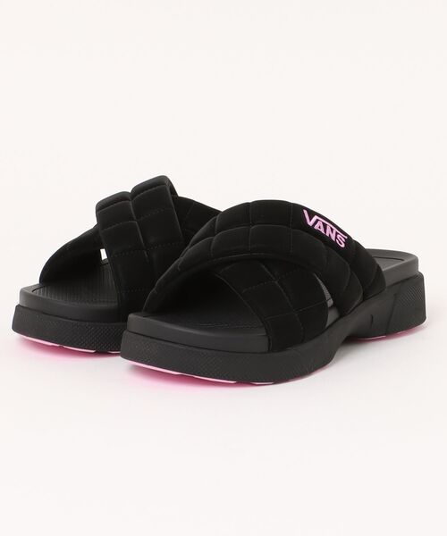 【VANS】 ヴァンズ JULIO ジュリオ V5165 BLACK/PINK 国内発送 VANS ヴァンズ JULIO ジュリオ V5165 BLACK/PINK（サンダル