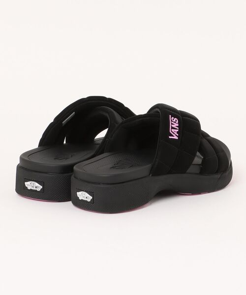 VANS☆ジュリオ スライドサンダル VANS ヴァンズ JULIO ジュリオ V5165 BLACK/PINK（サンダル