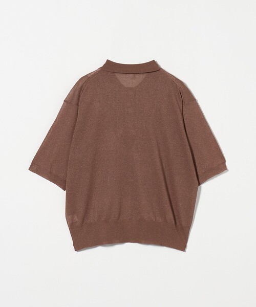 【未使用】 leinwande ニットポロシャツ セール】＜CITEN＞シンプルニットポロシャツ（ポロシャツ