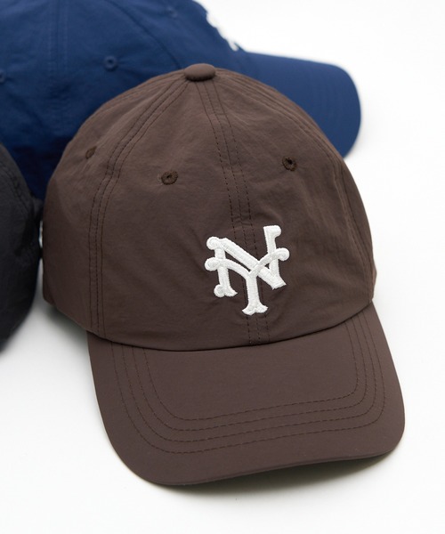 MLB（メジャーリーグベースボール）の「【NLBM】New YORK Cubans Nylon Cap（キャップ・メンズ・ブラック/ネイビー/ダークブラウン/ダークグリーン・FREE）」の2枚目の写真