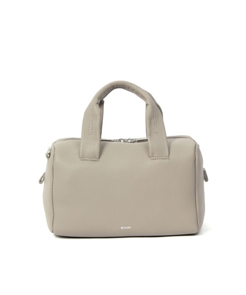 Beau're(ヴュレ)の「BEAURE Soft ボストン Bag(ボストンバッグ・レディース・グレー/ブラック/キャメル・FREE)」の4枚目の写真