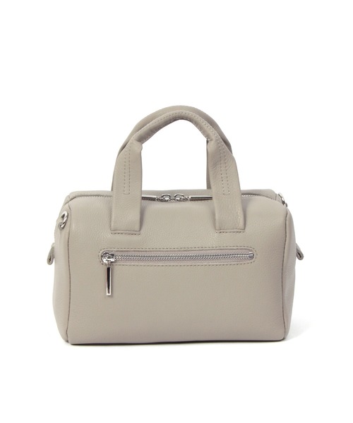 Beau're(ヴュレ)の「BEAURE Soft ボストン Bag(ボストンバッグ・レディース・グレー/ブラック/キャメル・FREE)」の6枚目の写真