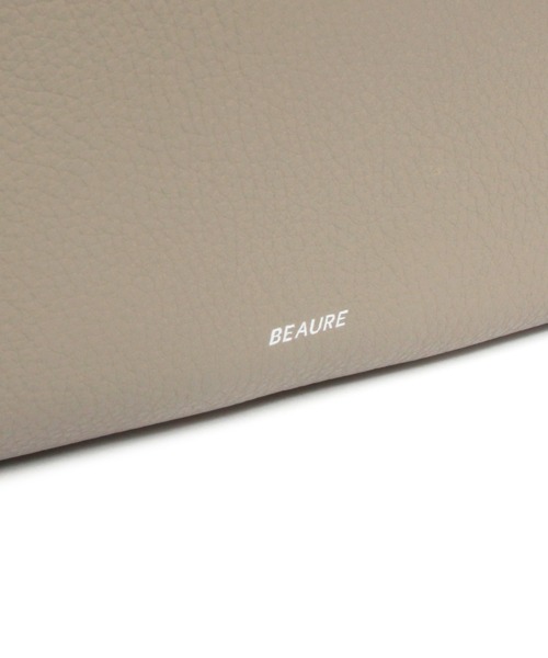Beau're(ヴュレ)の「BEAURE Soft ボストン Bag(ボストンバッグ・レディース・グレー/ブラック/キャメル・FREE)」の7枚目の写真