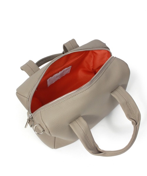Beau're(ヴュレ)の「BEAURE Soft ボストン Bag(ボストンバッグ・レディース・グレー/ブラック/キャメル・FREE)」の10枚目の写真
