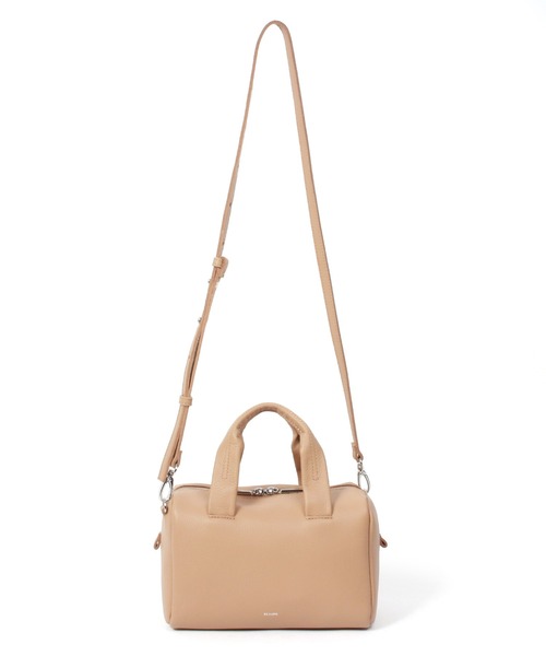 Beau're(ヴュレ)の「BEAURE Soft ボストン Bag(ボストンバッグ・レディース・グレー/ブラック/キャメル・FREE)」の12枚目の写真