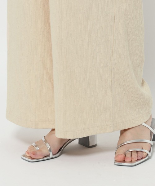 LOWRYS FARM(ローリーズファーム)の「フリルサロペット 572941(サロペット/オーバーオール・レディース・ブラウン/アイボリー/ブラック・FREE)」の11枚目の写真