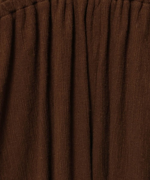 LOWRYS FARM(ローリーズファーム)の「フリルサロペット 572941(サロペット/オーバーオール・レディース・ブラウン/アイボリー/ブラック・FREE)」の14枚目の写真