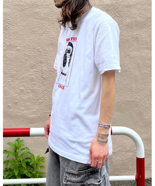 RGY(アールジーワイ)の「【RGY】SHUTTER CHANCE デザインプリントTシャツ 半袖(Tシャツ/カットソー・メンズ・オートミール/ホワイト・MEDIUM/LARGE)」の15枚目の写真