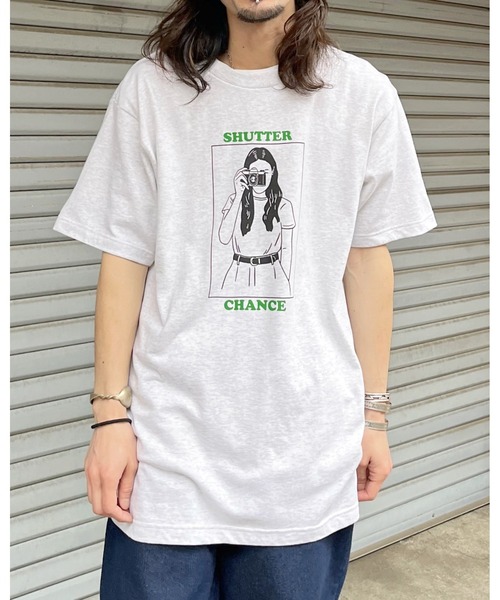 RGY(アールジーワイ)の「【RGY】SHUTTER CHANCE デザインプリントTシャツ 半袖(Tシャツ/カットソー・メンズ・オートミール/ホワイト・MEDIUM/LARGE)」の16枚目の写真