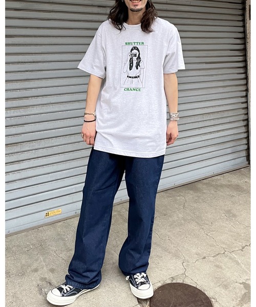 RGY(アールジーワイ)の「【RGY】SHUTTER CHANCE デザインプリントTシャツ 半袖(Tシャツ/カットソー・メンズ・オートミール/ホワイト・MEDIUM/LARGE)」の18枚目の写真