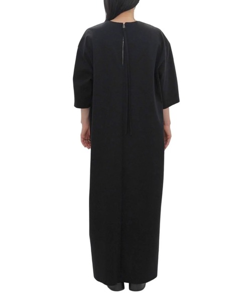 my beautiful landlet（マイビューティフルランドレット）の「【my beautiful landlet】CARDBOARD KNIT ONE-PIECE（ワンピース・レディース・ブラック・FREE）」の5枚目の写真