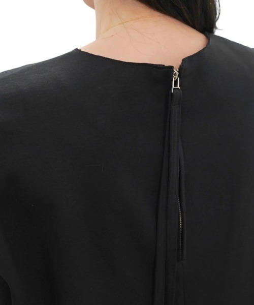 my beautiful landlet（マイビューティフルランドレット）の「【my beautiful landlet】CARDBOARD KNIT ONE-PIECE（ワンピース・レディース・ブラック・FREE）」の9枚目の写真