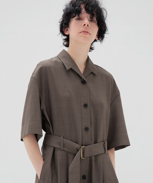 DRESSLAVE（ドレスレイブ）の「classical utility jump suit(クラシカルユーティリティージャンプスーツ)（つなぎ/オールインワン・レディース・ベージュ/ブラウン・38）」の6枚目の写真