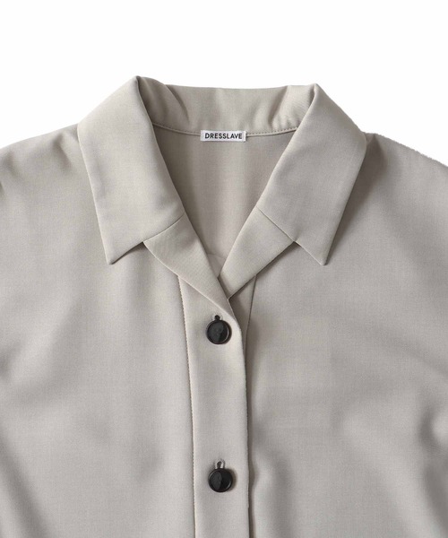 DRESSLAVE（ドレスレイブ）の「classical utility jump suit(クラシカルユーティリティージャンプスーツ)（つなぎ/オールインワン・レディース・ベージュ/ブラウン・38）」の20枚目の写真