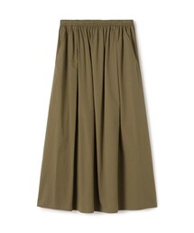 GALERIE VIE | コットンツイル ギャザーロングスカート(スカート)