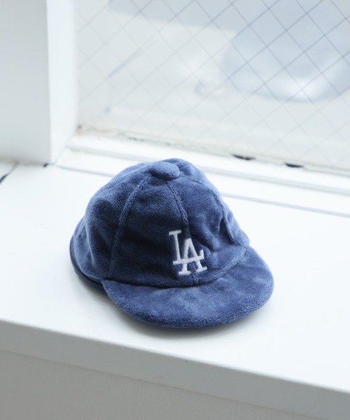 MLB(メジャーリーグベースボール)の「MLB キャップ型エコバッグ1【ヤンキース/ドジャース】(エコバッグ/サブバッグ・レディース・ネイビー/ブルー・FREE)」の3枚目の写真