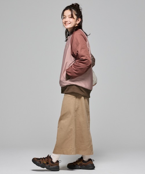 KRIFF MAYER Lady's Collection（クリフメイヤーレディースコレクション）の「【2WAY・リバーシブル】ノーカラーひっくりジャケット（ノーカラージャケット・レディース・ブルー/セージグリーン/その他6/カラフル/その他5/ベージュ・LARGE/MEDIUM）」の17枚目の写真