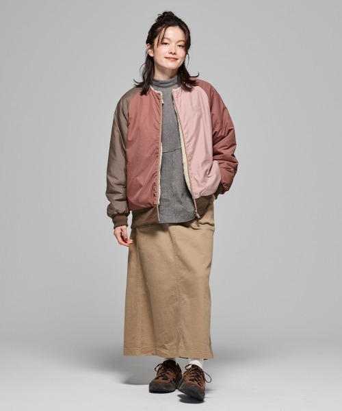 KRIFF MAYER Lady's Collection（クリフメイヤーレディースコレクション）の「【2WAY・リバーシブル】ノーカラーひっくりジャケット（ノーカラージャケット・レディース・ブルー/セージグリーン/その他6/カラフル/その他5/ベージュ・LARGE/MEDIUM）」の19枚目の写真